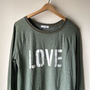 Soft pullover sweatshirt